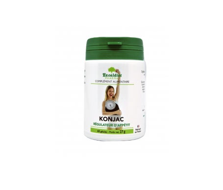 Exceldiet Pharma Konjac Régulateur D'Appétit 60 Gélules