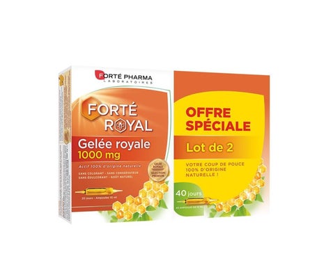 Forté Pharma Gelée Royale 1000mg 2x20 Ampoules