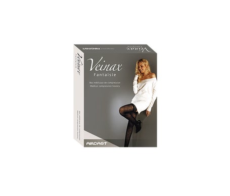 Veinax Fantasy 2 Collant Grands Losanges Noir TN2 1ut