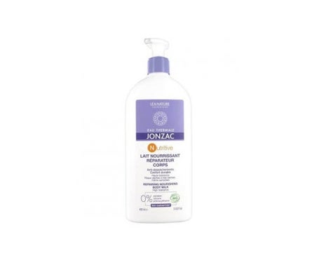 Jonzac Nutritive Lait Nourrissant Réparateur Corps Bio 400ml