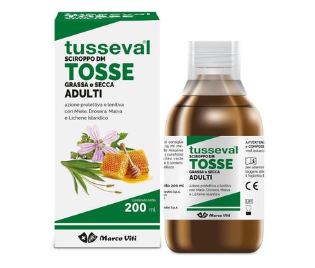 Marco Viti Tusseval Sirop Toux Adulto 200ml