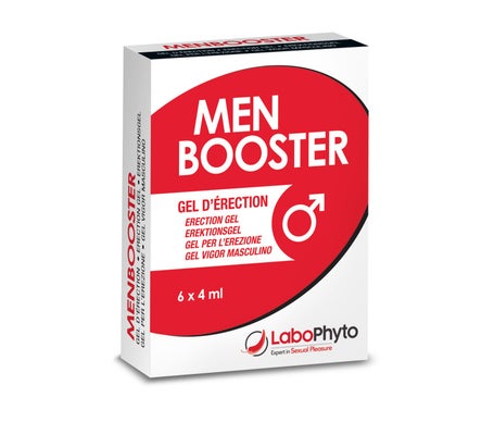 Labophyto Menbooster Gel D'Érection 6x4ml