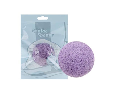 Banbu Konjac Éponge Faciale Exfoliante Naturelle 7g