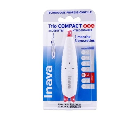 Inava Pack Trio Compact Brossette Interd Roug Iso 4.4.4 + Manche