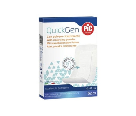 Pic Solution QuickGen Pansement Cicatrisant 10x12cm 5uts