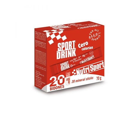 Nutrisport Sport Drink Zero Calories 20 Sticks