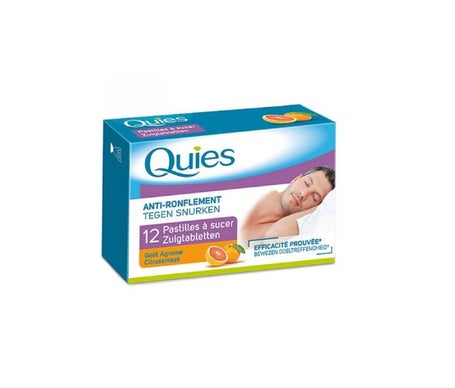 Quies Anti Ronflement Agrumes 12comp