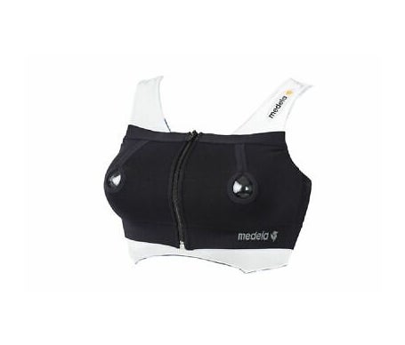 Medela Bustier Easy Expres Negro Ts 1ud