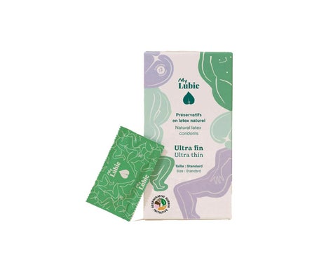 My Lubie Préservatifs Ultra Fins Latex Naturel Standard 12uts