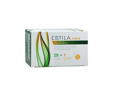 Estila Forte Lingettes 28 Lingettes + Pad