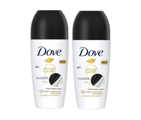 Dove Invisible Dry Advanced Care Déodorant Roll-On 2x100ml