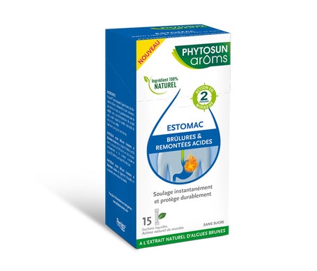 Phytosun Aroms Estomac Brulures Remontées Acides 15 sachets
