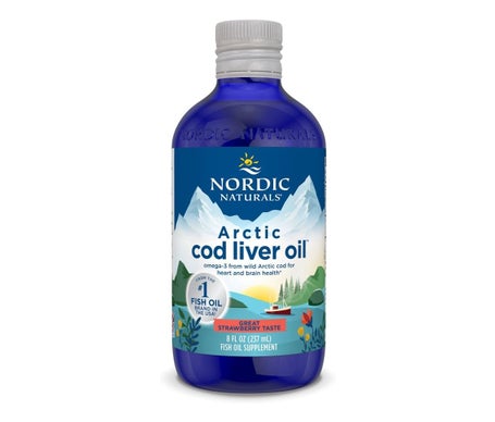 Nordic Naturals Arctic Huile de Foie de Morue Fraise 237ml
