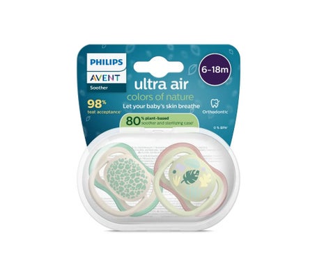 Philips Avent Ultra Air Deco 6-18M Beige 2uts