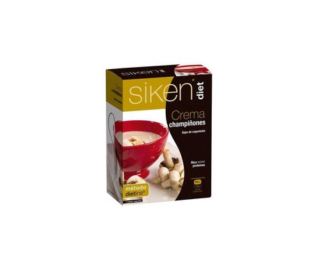 Siken Dieet Champignonroom 7 Zakjes X 22 Gr Smaak Paddestoelen-image
