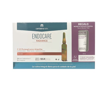 Endocare Radiance C 20 Proteoglycanes 20 Ampoules + Neoretin Discrom Control Sérum 15ml