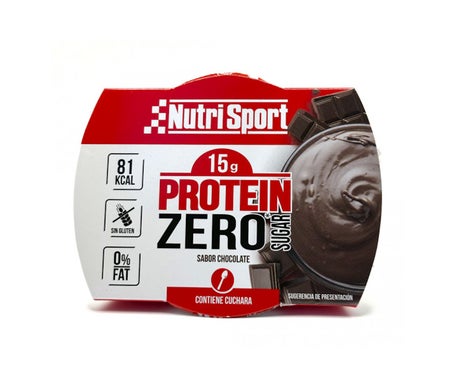 NutriSport Protein Zero Sugar Pudding Chocolat 135g