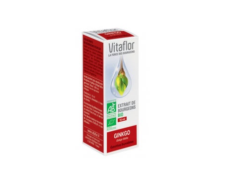 Vitaflor Extrait de Bourgeon Ginkgo Bio 15mL
