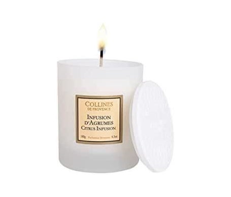 Collines de Provence Bougie Infuson Agrume 180g