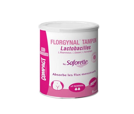 Saforelle Florgynal Probiotic Tampon Regular 9uts