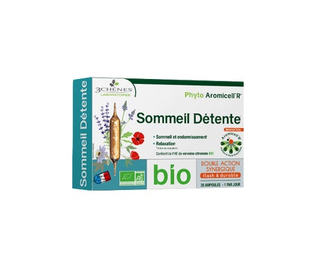 Les 3 Chênes Sommeil Détente Bio 20 Ampoules