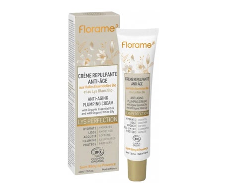 Florame Lys Perfection Crème Repulpante Anti-Âge Bio 40ml
