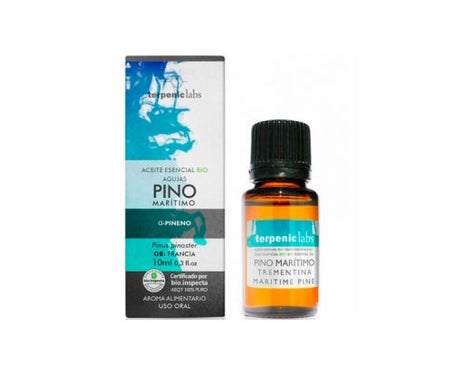 Térébenthine Marine Pine Bio 10ml Huile Essentielle Terpénique 10ml
