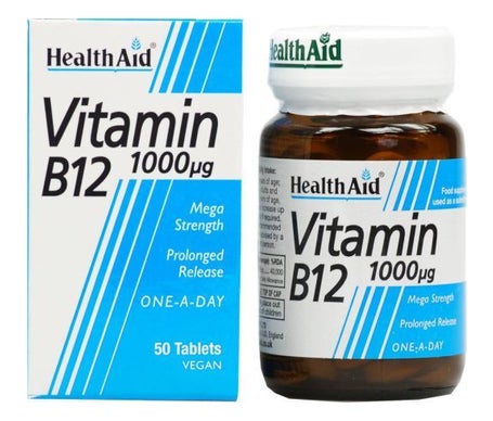 HealthAid Vitamine B12 1 000 Ui 50comp