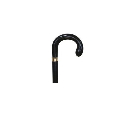 Prim Walking Stick Fist Black Beech Shell Black Mr 724 1pc