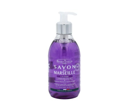BeauTerra Savon de Marseille Liquide Lavande 300ml
