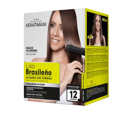 Be Natural Brazilian Keratimask Kit de lissage sans formaldéhyde