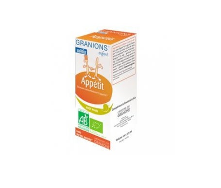 Granions Enfants Appetit Sirop Gout Poire 125ml Docmorris France