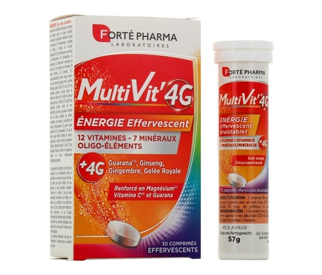 Forte Pharma Multivit Energy Effervescent 4g