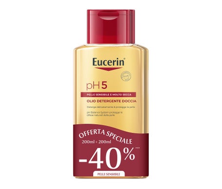 Eucerin Ph5 Huile Nettoyante 2x200ml