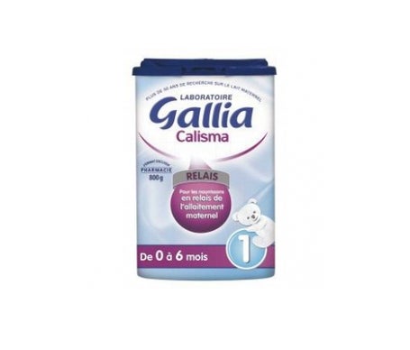 Gallia Calisma Relais Lait 1er Âge 800g
