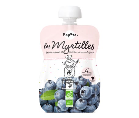 Popote Purée Myrtille 120g