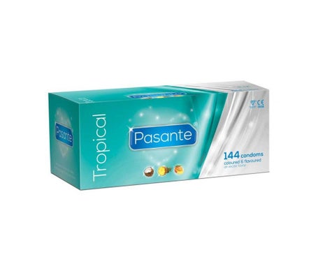 Pasante Préservatifs à Saveur Tropicale 144uts