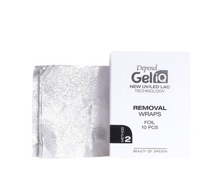 DEPEND Beter  Gel Iq Strips pour dissolvant pour vernis &agrave; ongles 10