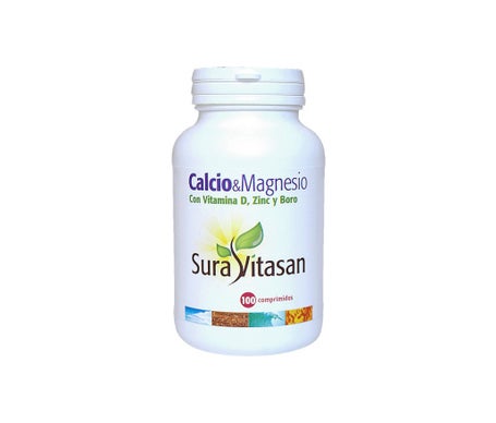 Sura Vitasan CÃ¡Lcio/MagnÃ©Sio/Zinco E Boro 100 CÃ¡Psulas-image