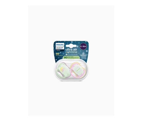 Philips Avent Ultra Air Nighttime Bird Butterfl 6-18M 2uts