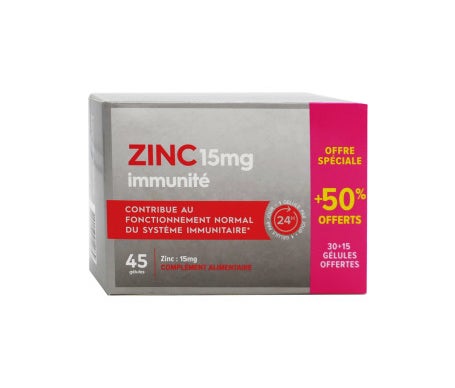 PharmaScience Zinc 30+15gélules