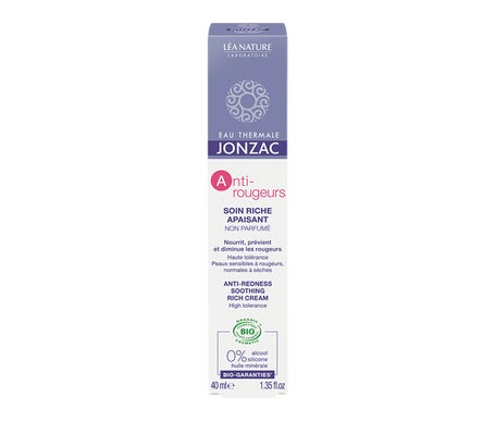 Jonzac Anti-Rougeurs Soin Riche Apaisant 40ml