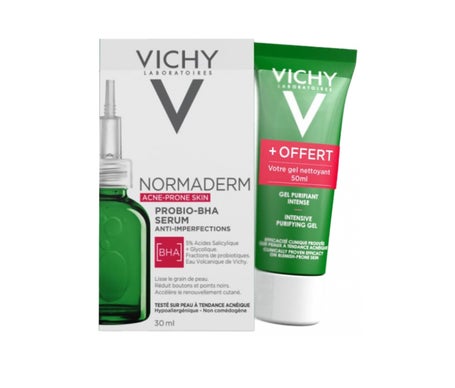 Vichy Normaderm Sérum Probio-BHA 30ml + Gel Purifiant Intense 50ml
