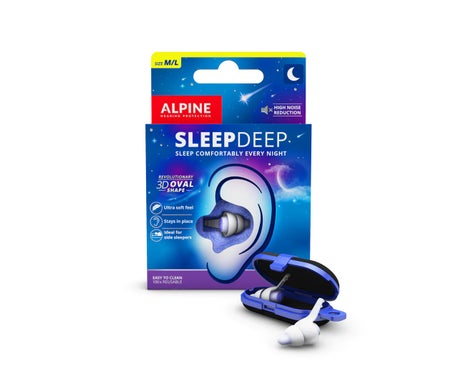 Alpine Sleepdeep Protection Auditive Sommeil Profond Taille M/L