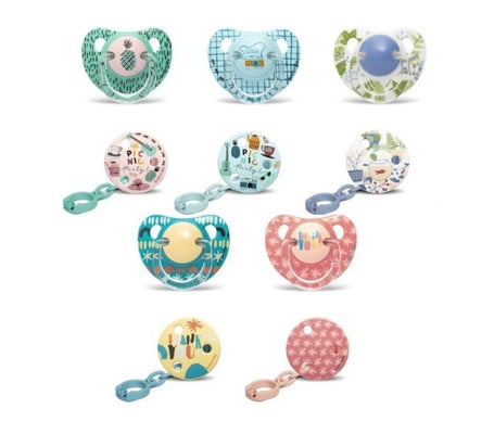 Silicone Apaisant T Anatomique Suavinex 6 - 18 M 2 U Avec Broche