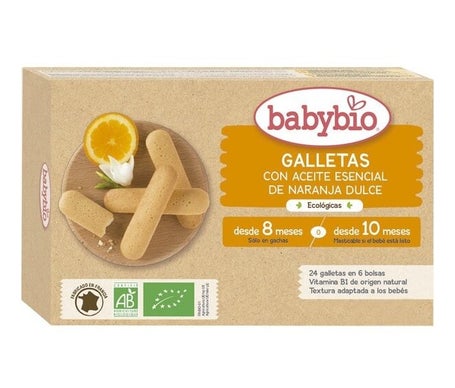 BabyBio Galletas Petits Boudoirs 120g