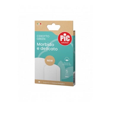 Pic Solution Pansement Green Coton Bio Mix 5uts