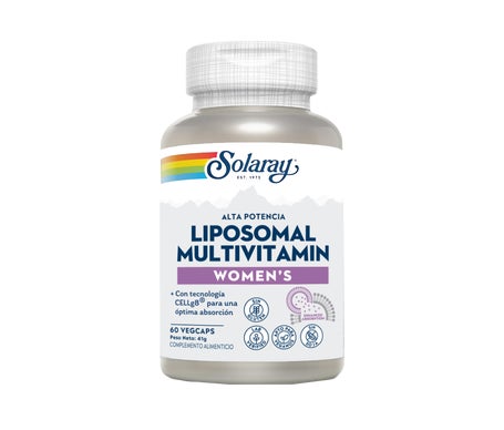 Solaray Liposomal Multivitamin Mujer 60caps