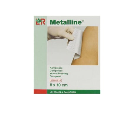 Lohmann Rauscher Metalline Compresses Stériles 8 x 10 Cm /10