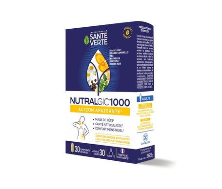 Santé Verte Nutralgic 1000 30 Comprimés